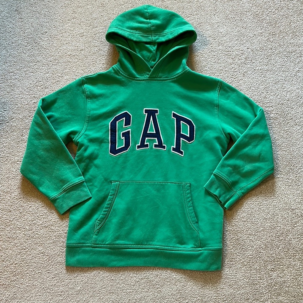 Green gap kids hoodie